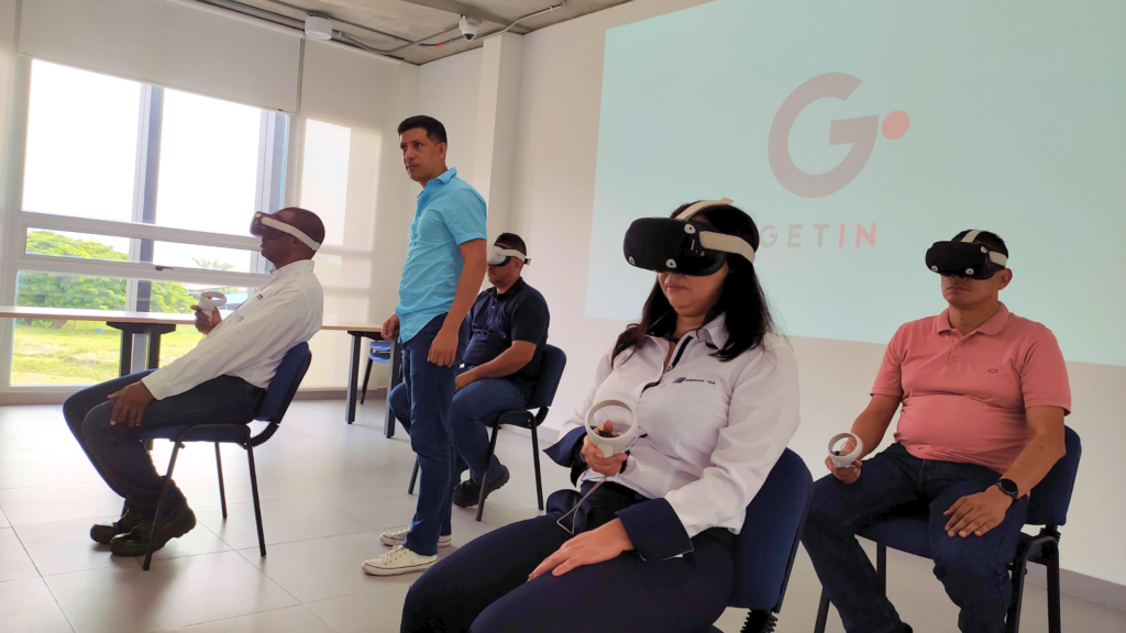 Entrenamiento con realidad virtual